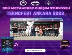 SDÜ Metaverse Girişim Stüdyosu Teknofest Ankara 2023'e katılım sağladı